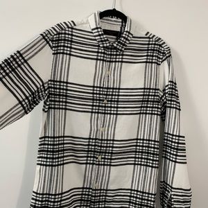 NWT All Saints Flannel Shirt